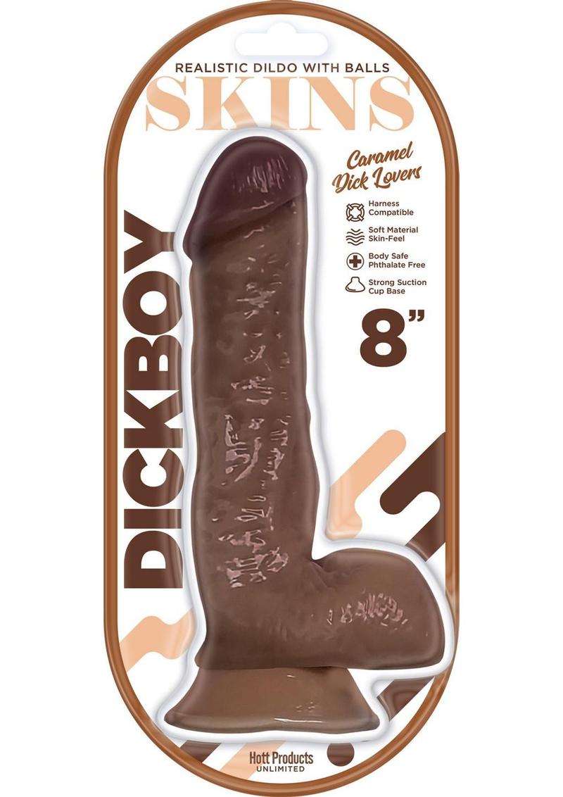 DICKBOY Skins Caramel Lovers Dildo