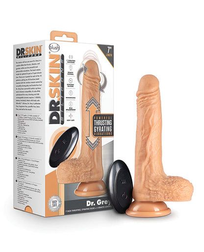 Dr. Grey 7" Thrusting Dildo - Vanilla