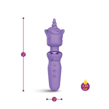 Viben Dreamii Unicorn Wand Vibrator In Lilac Whirl