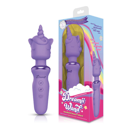 Viben Dreamii Unicorn Wand Vibrator In Lilac Whirl