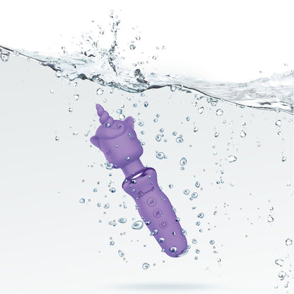 Viben Dreamii Unicorn Wand Vibrator In Lilac Whirl