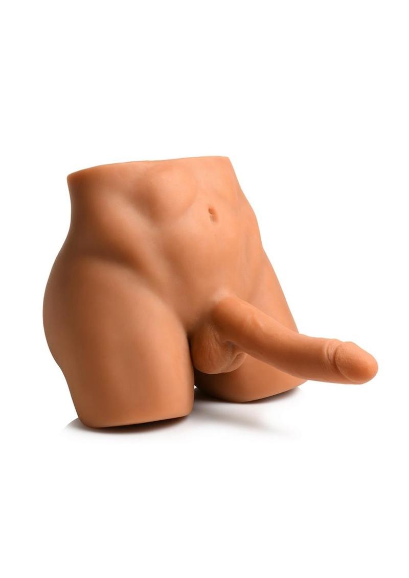 Curve Toys Jock Male Masturbator | Thrusting & Warming Dildo | Remote Control