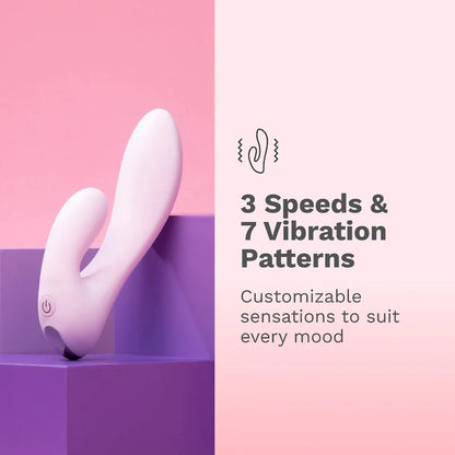 Le Wand Mini Vibe G-Double Rabbit Vibrator