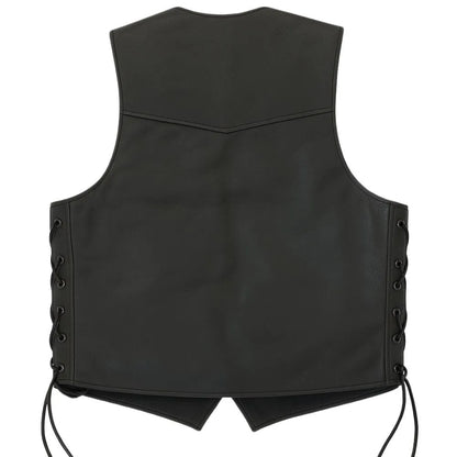 Legendary Club Style Men's Leather Motorcycle Vest
