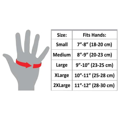 Legendary Deerskin Fingerless Motorcycle Gloves