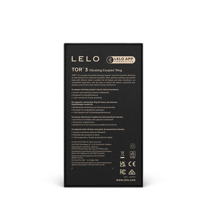 LELO Tor 3 Vibrating Couples Ring