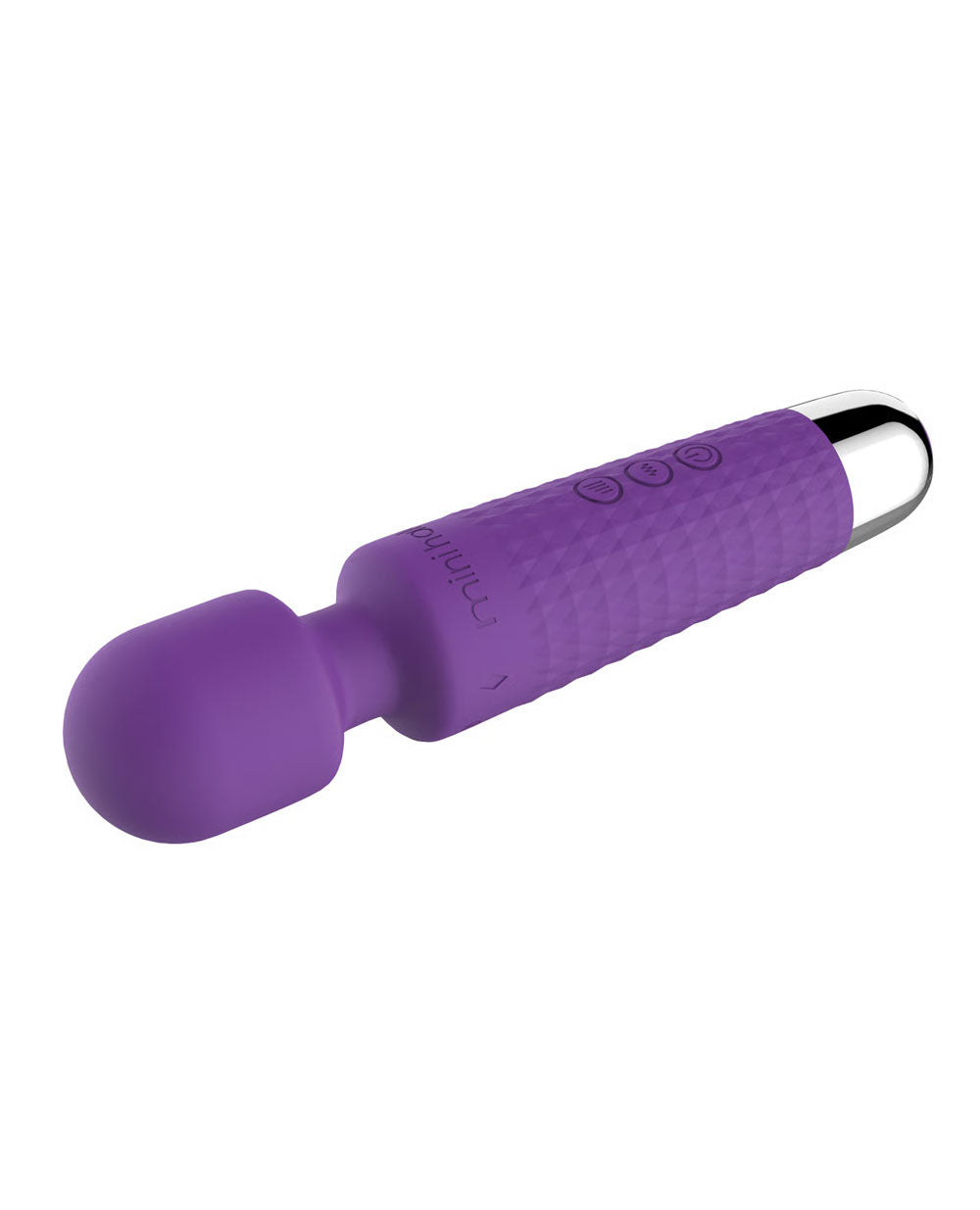 Mini Halo Wireless 20X Wand Vibrator In Amethyst