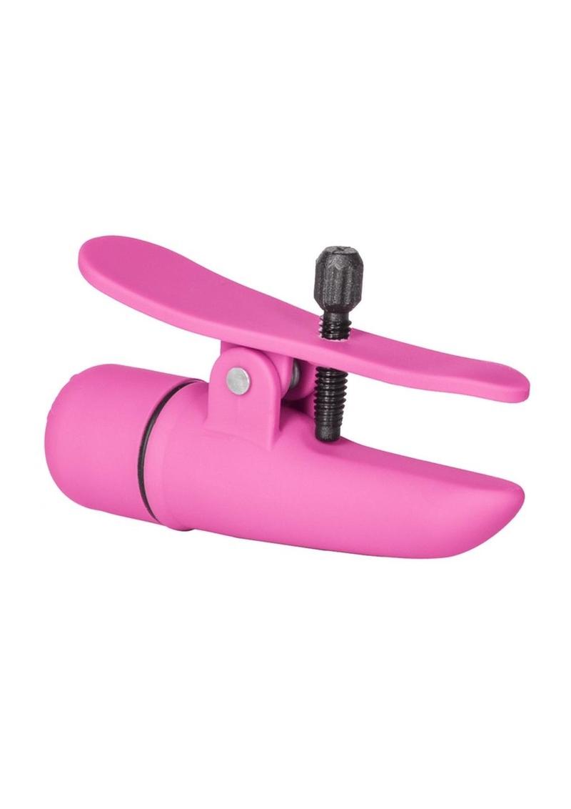 Nipplettes Vibrating Nipple Clamps - Wireless Adjustable