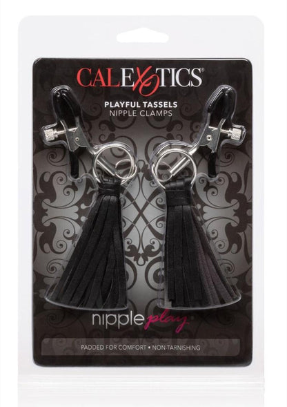 Playful Tassels Nipple Clamps - Adjustable Designer Clamps