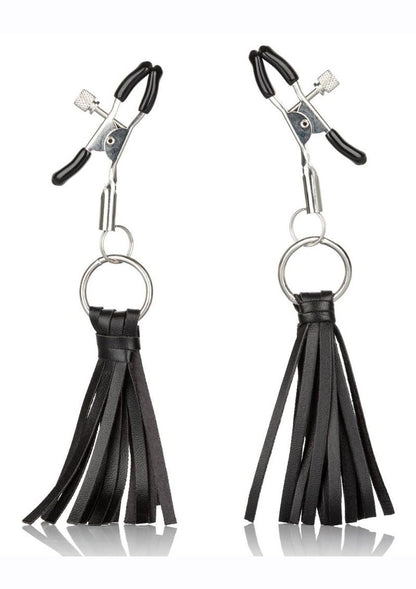 Playful Tassels Nipple Clamps - Adjustable Designer Clamps