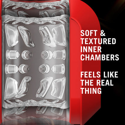 M for Men SlamBox Automatic Male Masturbator Red