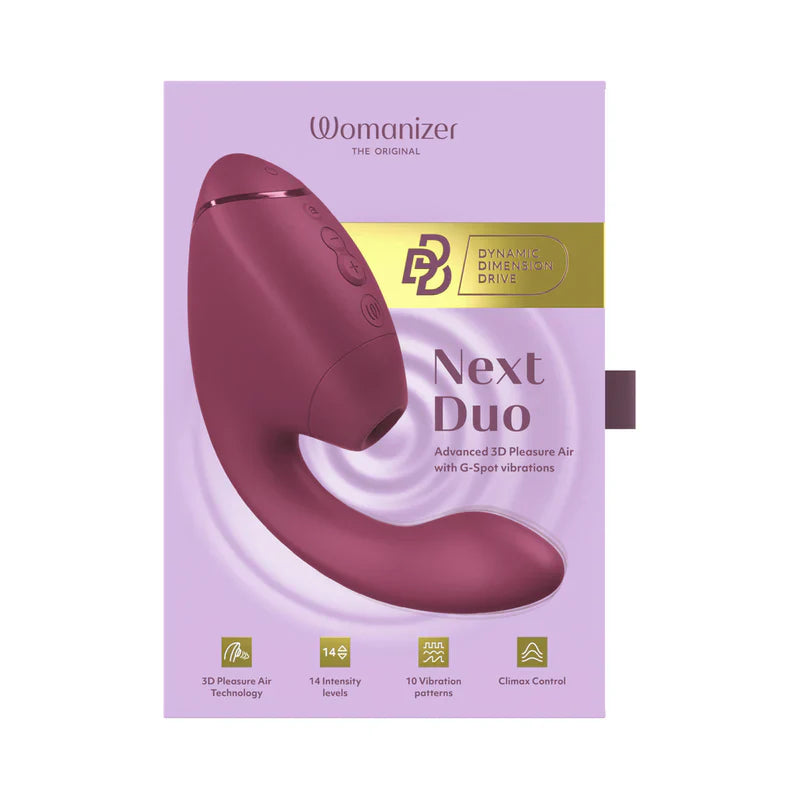 Womanizer Next Duo stimulateur clitoridien et point G