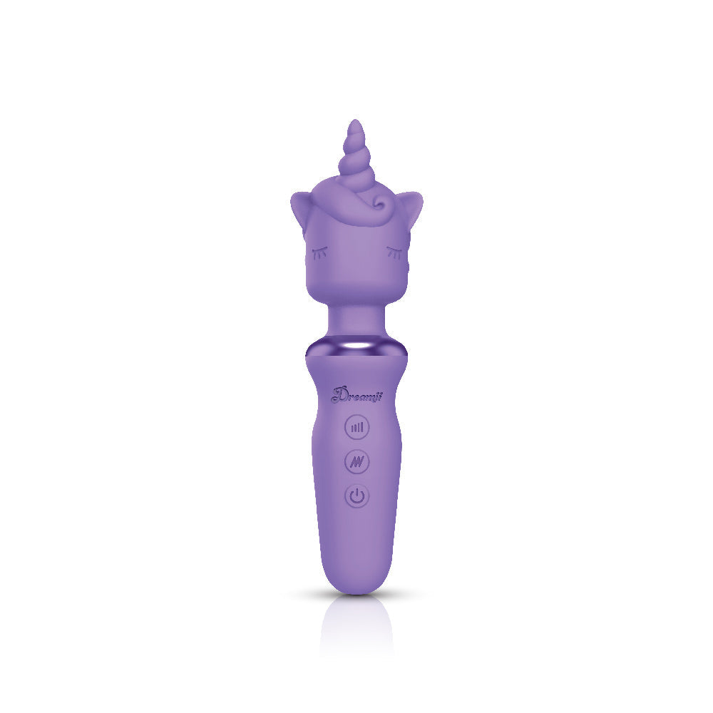 Viben Dreamii Unicorn Wand Vibrator In Lilac Whirl