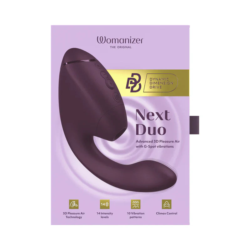 Womanizer Next Duo stimulateur clitoridien et point G