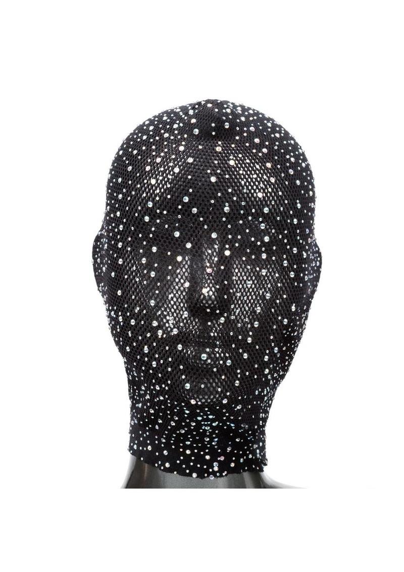 Radiance Full Hood — Mesh & Rhinestone Lace-Up Cover
