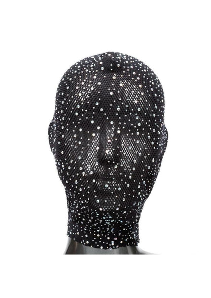 Radiance Full Hood — Mesh & Rhinestone Lace-Up Cover