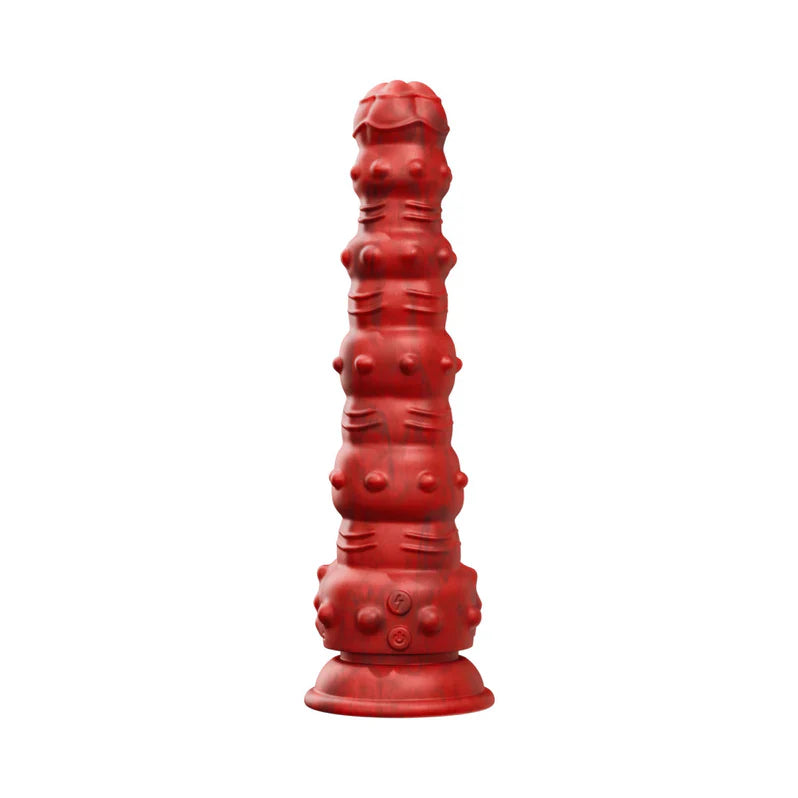 Tentra Rengol Studded Fantasy Thrusting Dildo With Remote Control