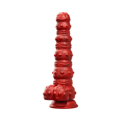 Tentra Rengol Studded Fantasy Thrusting Dildo With Remote Control