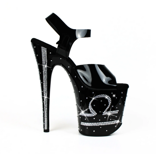 ZODIAC Libra Limited Edition Crystal Platform Heels