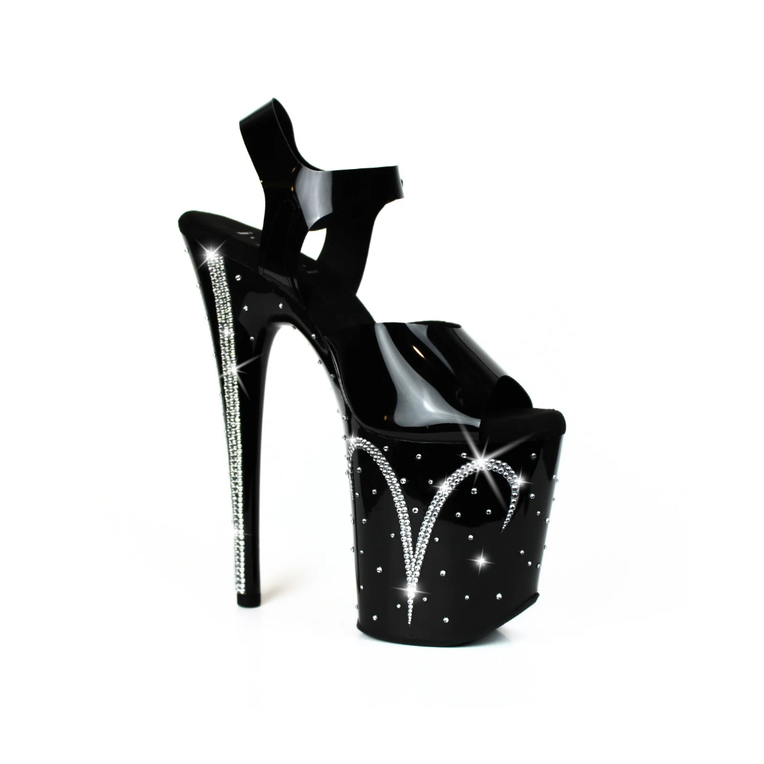 ZODIAC Aries Escarpins à plateforme en cristal Édition limitée