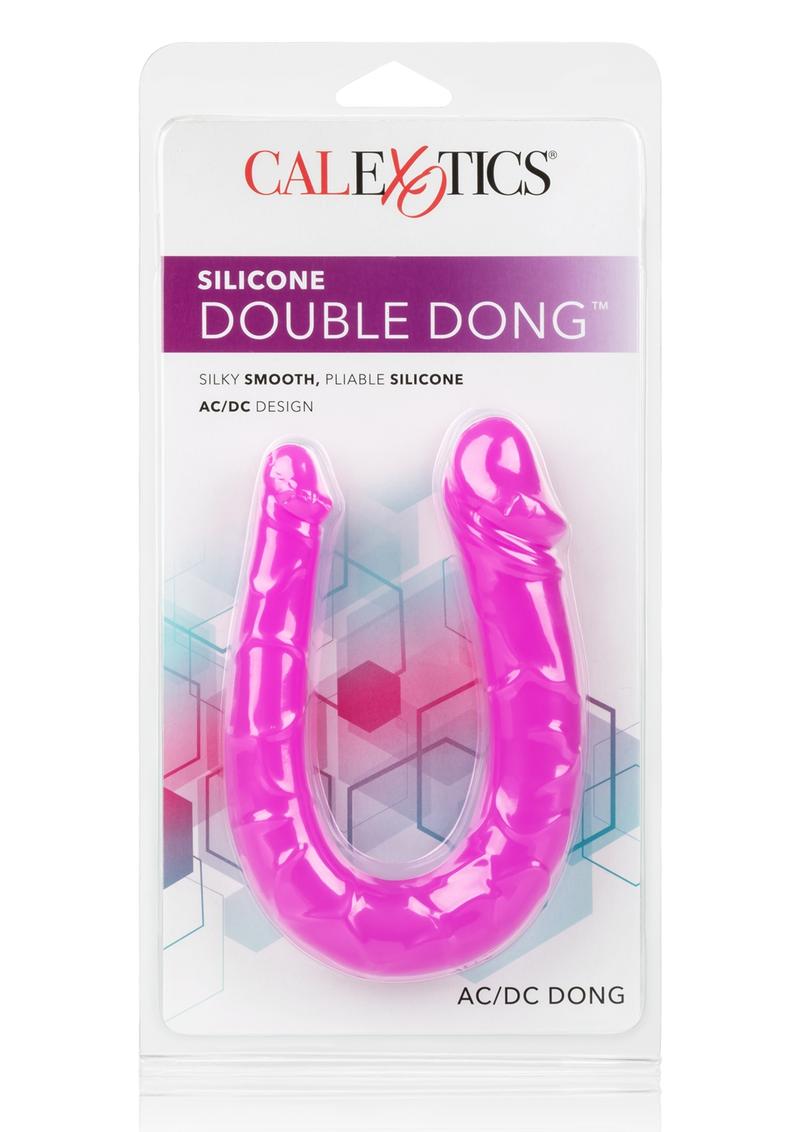 AC/DC Silicone Double Dong - 12" U-Shape Dual Penetration
