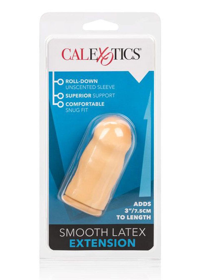 Smooth Latex Penis Extension - 3" Length Add-On