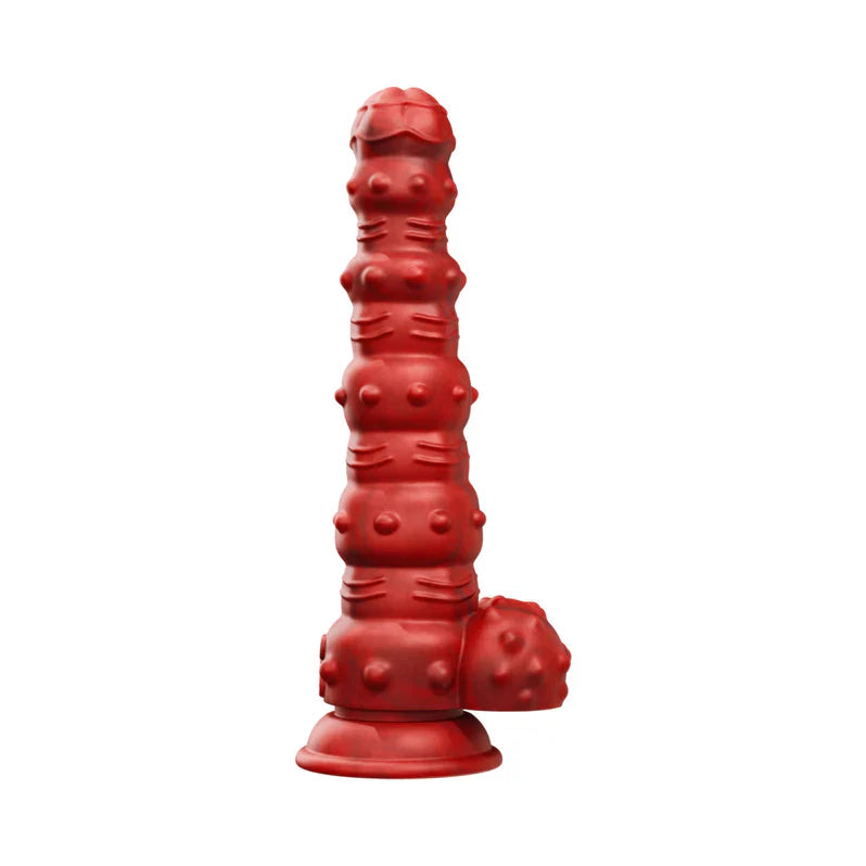 Tentra Rengol Studded Fantasy Thrusting Dildo With Remote Control