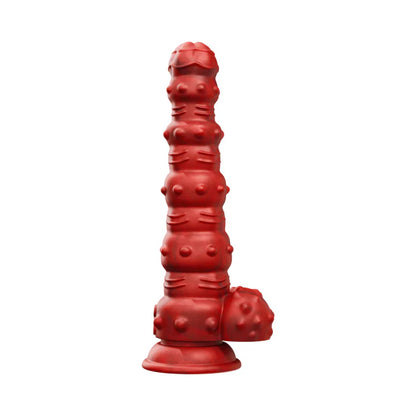 Tentra Rengol Studded Fantasy Thrusting Dildo With Remote Control