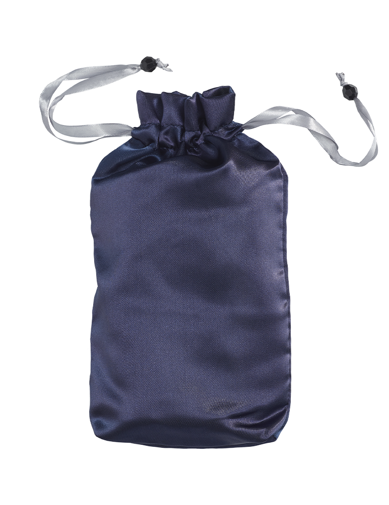 Antimicrobial Toy Storage Tote By Sarah's Playroom In Navy, Silver, And Pink