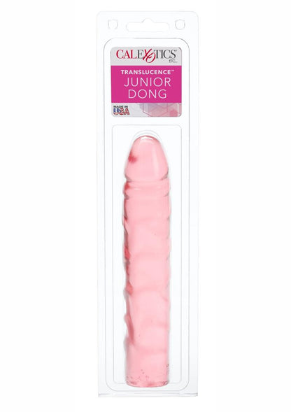 Translucence Jr. Jelly Dildo 7.5" - Pink
