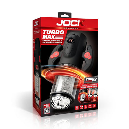 JOCK Advanced Turbo Max Spinning Thrusting And Sucking Masturbator