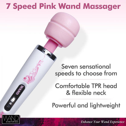 Wand Essentials 7-Speed Plug-In Wand Massager