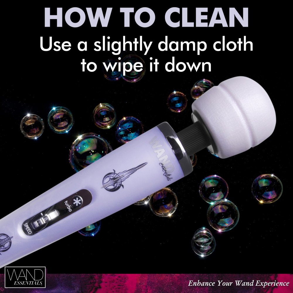 Wand Essentials 8-Speed Turbo Pearl Plug-In Wand Massager