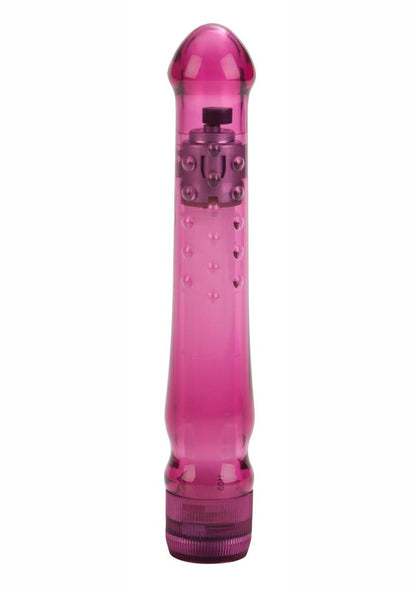 Waterproof Turbo Glider Vibrator 6.5" - Raspberry Crush Pink