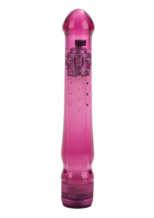 Waterproof Turbo Glider Vibrator 6.5" - Raspberry Crush Pink