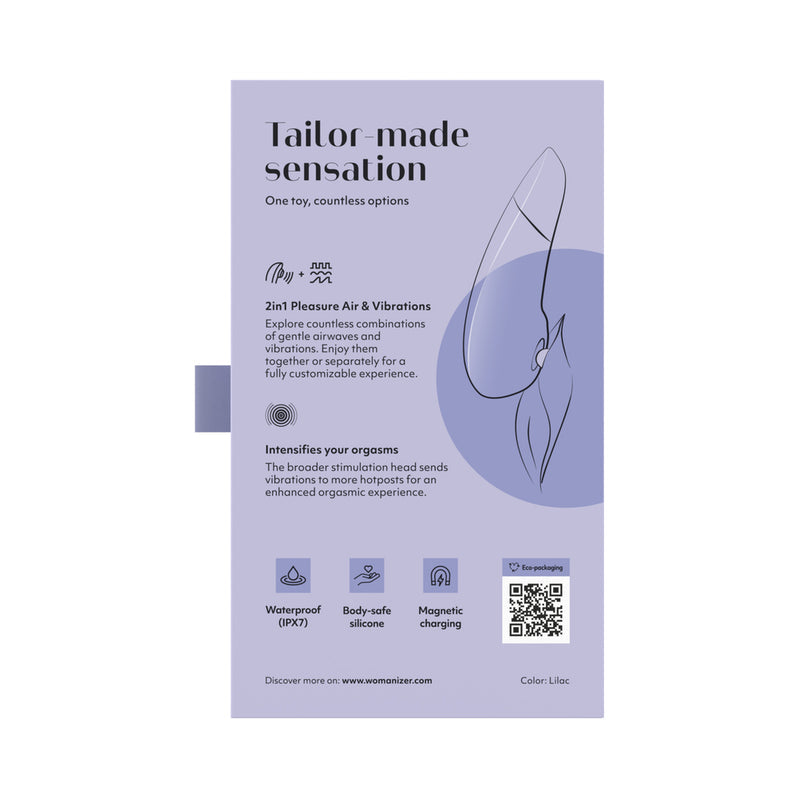 Stimulateur clitoridien 2-en-1 Womanizer Enhance