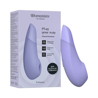 Stimulateur clitoridien 2-en-1 Womanizer Enhance