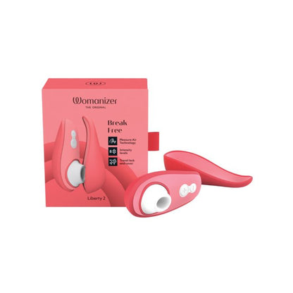 Stimulateur Clitoridien Womanizer Liberty 2 - Rose Éclatant