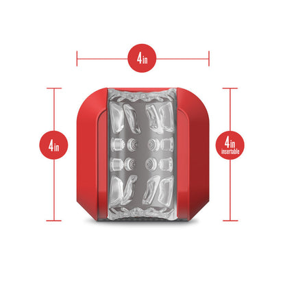 M for Men SlamBox Automatic Male Masturbator Red